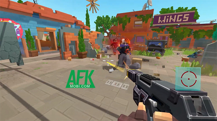 Bloxel Arena game hành động FPS trực tuyến với phong cách đồ họa khối hộp 3D đầy cá tính 1