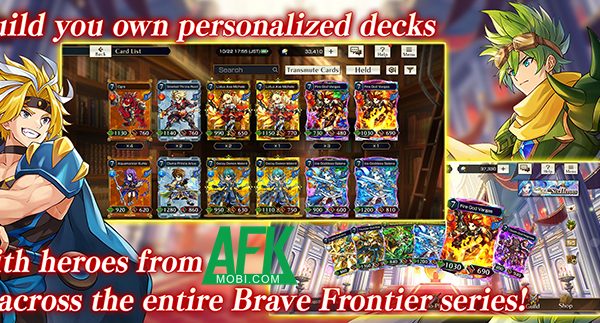 Brave Frontier Versus mang đến những trận đấu chiến lược thẻ bài không quá 5 vòng 27 Brave Frontier Versus mang đến những trận đấu chiến lược thẻ bài không quá 5 vòng afkmobi bravefrontierversus 1jpg