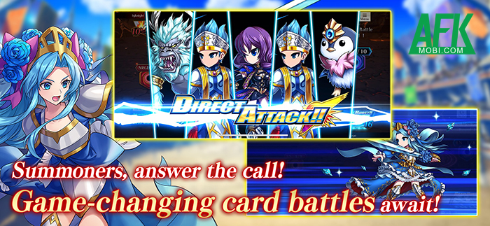Brave Frontier Versus mang đến những trận đấu chiến lược thẻ bài không quá 5 vòng 3