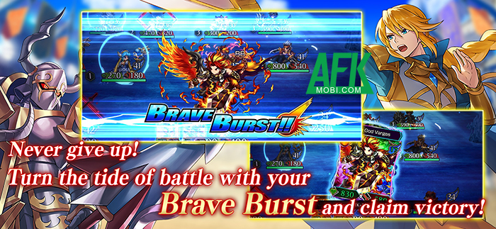 Brave Frontier Versus mang đến những trận đấu chiến lược thẻ bài không quá 5 vòng 4