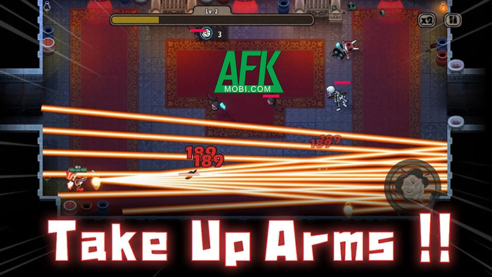 Bullet Frenzy game hành động roguelike mang phong cách đồ họa của Cuphead 1