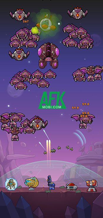 Phòng thủ trước thế lực xâm lược ngoài không gian tại game Bunker Defense: 100M Survival 0