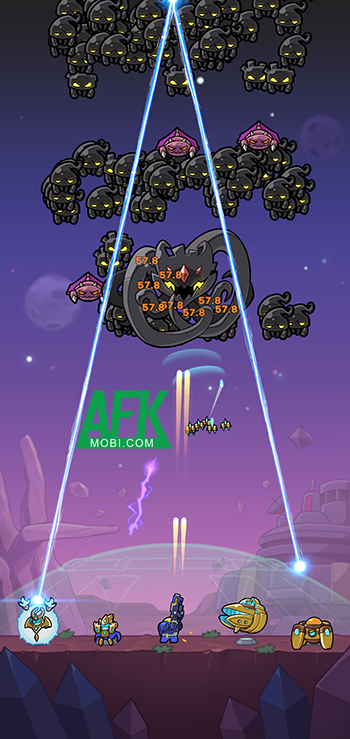 Phòng thủ trước thế lực xâm lược ngoài không gian tại game Bunker Defense: 100M Survival 1