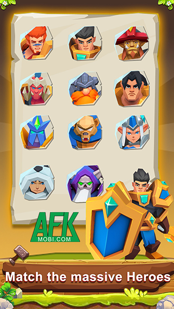 Gầy dựng đội quân ngay trong các chương màn chơi tại game Call Of Heroes - Merge & Clash 0