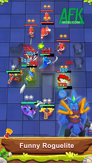 Gầy dựng đội quân ngay trong các chương màn chơi tại game Call Of Heroes - Merge & Clash 2