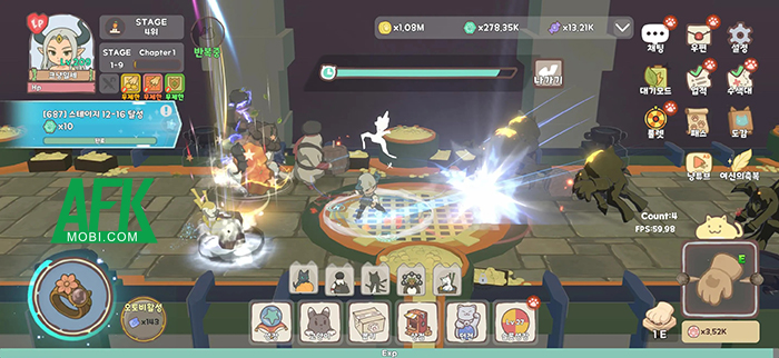 Bảo vệ khu rừng cùng những chú mèo trong tựa game nhàn rỗi Cats And The Forest 1