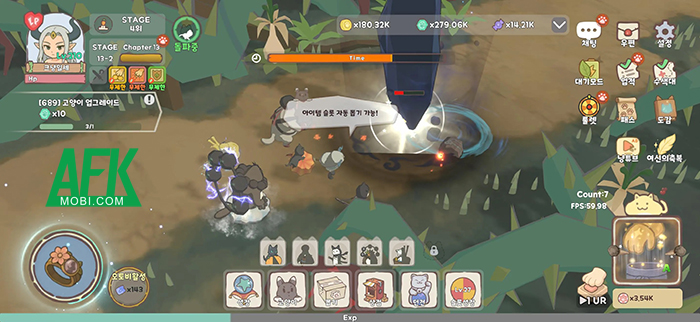 Bảo vệ khu rừng cùng những chú mèo trong tựa game nhàn rỗi Cats And The Forest 2