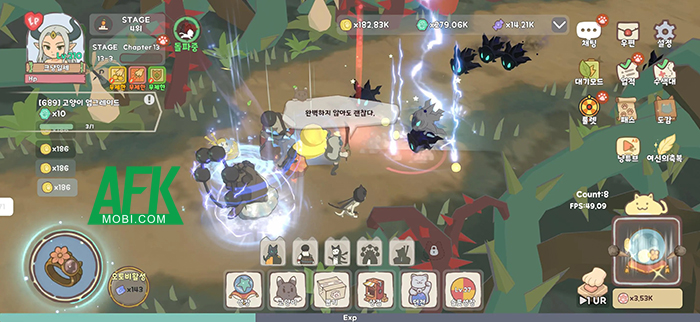 Bảo vệ khu rừng cùng những chú mèo trong tựa game nhàn rỗi Cats And The Forest 3