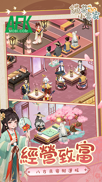 Cat Tea Master mời người chơi phát triển một tiệm trà mèo của riêng mình 4