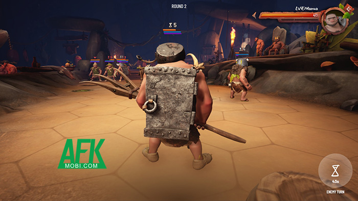 Trực tiếp chỉ huy một tổ đội người tiền sử chiến đấu trong game chiến thuật CaveWorld 3