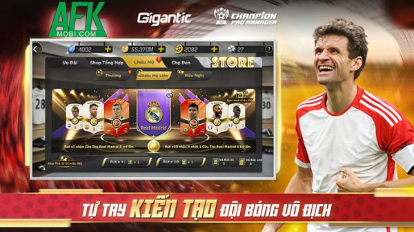 Game chiến thuật quản lý đội bóng Champion Pro Manager cập bến Việt Nam afkmobi championpromanager 1jpg 1