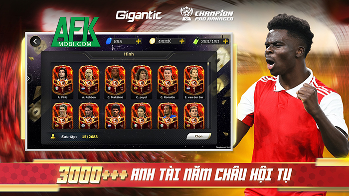 Game chiến thuật quản lý đội bóng Champion Pro Manager cập bến Việt Nam 3