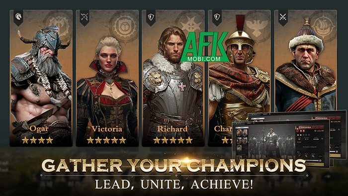 Charge and Crown game SLG kết hợp lối chơi của series Mount & Blade nổi tiếng 3