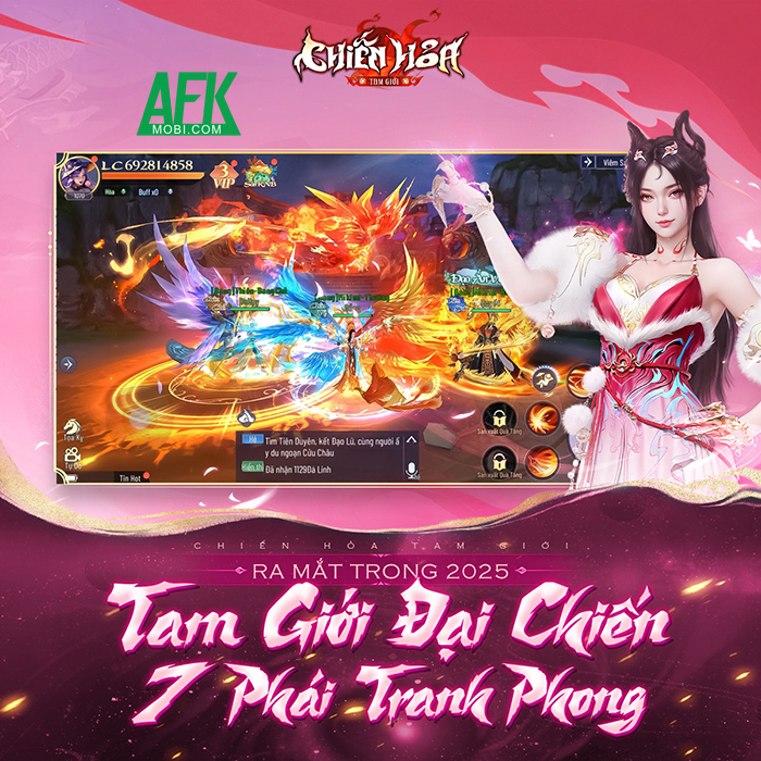 Chiến Hỏa Tam Giới VTC game MMORPG lấy chủ đề tiên hiệp cập bến thị trường Việt Nam 0