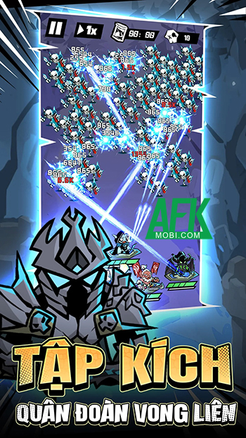 Rumble Magics: Crush the Undead cập bến thị trường Việt Nam với tên Chiến Thần MINI 0