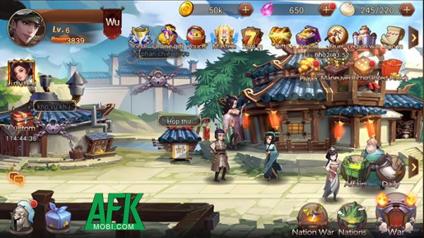 Game chiến thuật Chuyển Sinh Ta Là Vua Tam Quốc – Funtap chuẩn bị ra mắt game thủ Việt 29 Game chiến thuật Chuyển Sinh Ta Là Vua Tam Quốc – Funtap chuẩn bị ra mắt game thủ Việt afkmobi chuyen sinh ta la vua tam quoc funtap anh 1jpg