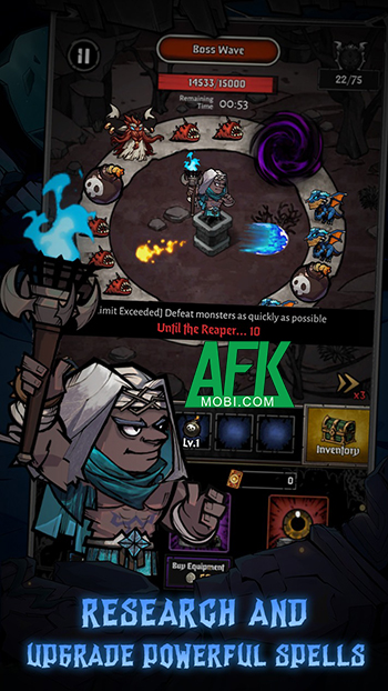 Phòng thủ trước thế lực tà ác của thần chết trong game Citadel Guardian: Siege 1