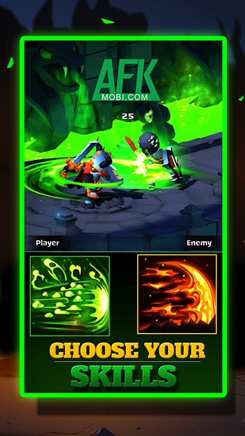 Xây dựng bộ kỹ năng chiến thuật của bạn tại game Clash of a Knight: 3D RPG PVP 1