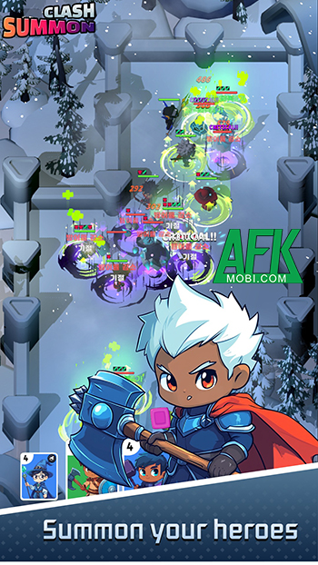 Triệu hồi những anh hùng tí hon chiến đấu với bọn quái vật tại game ClashSummon 0 Triệu hồi những anh hùng tí hon chiến đấu với bọn quái vật tại game ClashSummon 0