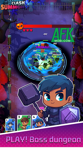 Triệu hồi những anh hùng tí hon chiến đấu với bọn quái vật tại game ClashSummon 1 Triệu hồi những anh hùng tí hon chiến đấu với bọn quái vật tại game ClashSummon 1