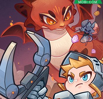 Sử dụng máy gắp thú để chiến đấu với bọn kẻ thù, quái vật trong game Claw Quest afkmobi clawquest 1jpg