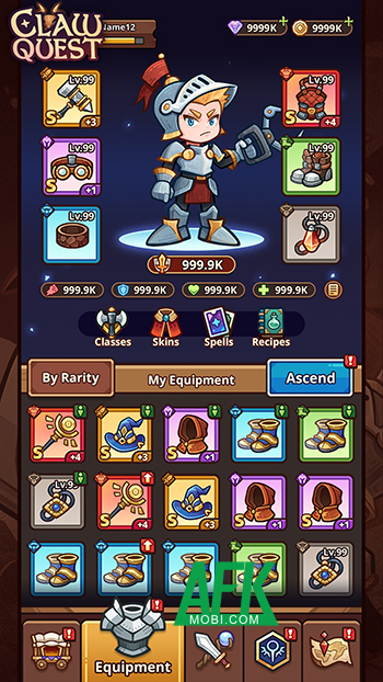 Sử dụng máy gắp thú để chiến đấu với bọn kẻ thù, quái vật trong game Claw Quest 3