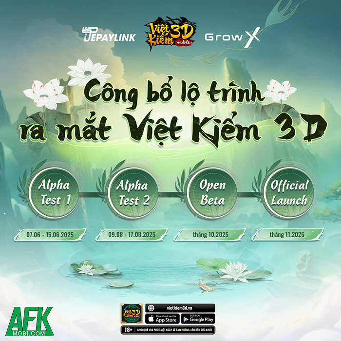 Có gì trong Việt Kiếm 3D Mobile, game MMORPG thuần Việt mở cửa thử nghiệm vào tuần tới? 0