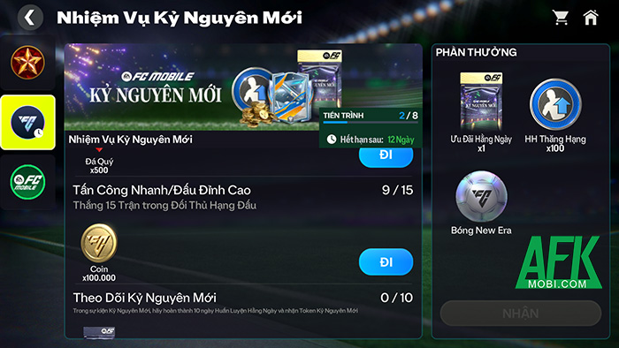 Tổng hợp các cách mà game thủ có thể cày Coin trong EA Sports FC Mobile Vietnam 2