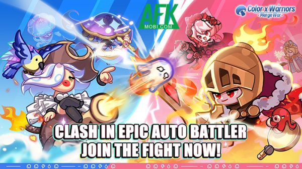 Mang màu sắc trở lại cho thế giới trong game chiến thuật Color x Warriors: Merge War afkmobi colorxwarriormergewar 1jpg