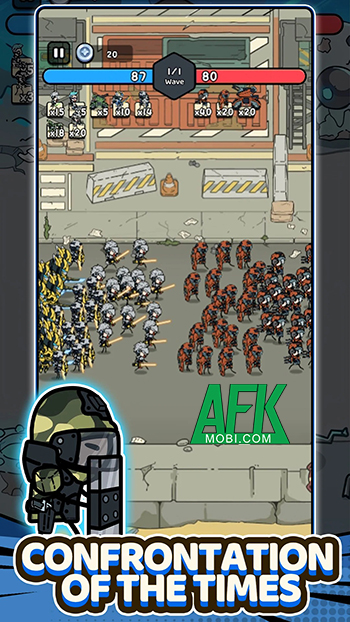 Gầy dựng đội quân của bạn qua các thời đại trong trò chơi Combo Legion 0