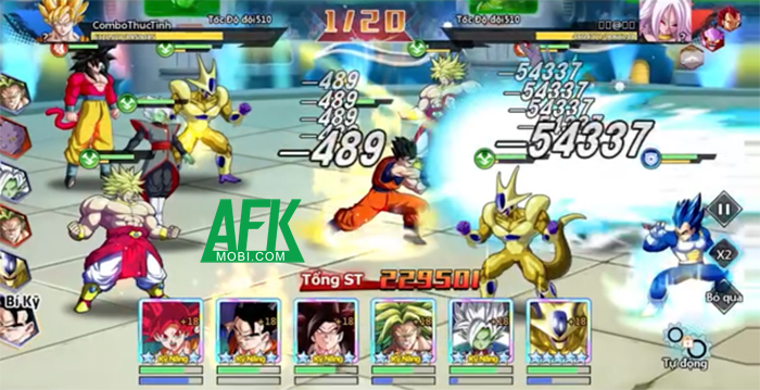 Combo Thức Tỉnh thêm game di động lấy đề tài Dragon Ball cập bến Việt Nam 0