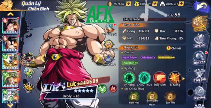 Combo Thức Tỉnh thêm game di động lấy đề tài Dragon Ball cập bến Việt Nam 4