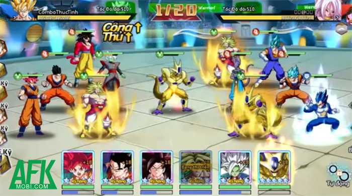 Combo Thức Tỉnh thêm game di động lấy đề tài Dragon Ball cập bến Việt Nam 2