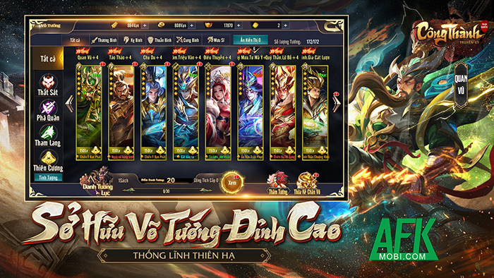 Công Thành Truyền Kỳ: Tam Quốc game chiến thuật điều binh khiển tướng cập bến Việt Nam 0