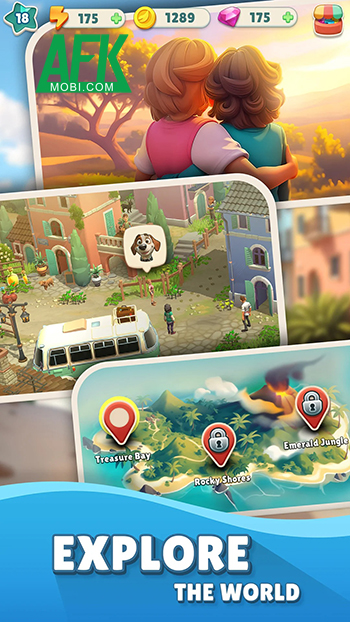 Khôi phục lại vẻ đẹp cho một hòn đảo trong game Cozy Coast: Merge Adventure 3 Khôi phục lại vẻ đẹp cho một hòn đảo trong game Cozy Coast: Merge Adventure 3