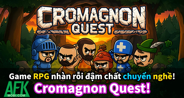 Tập hợp đội anh hùng chinh phục các ngục tối trong game Cromagnon Quest 0 Tập hợp đội anh hùng chinh phục các ngục tối trong game Cromagnon Quest 0
