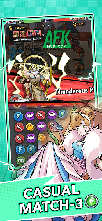 Cube Kingdom game đấu tướng kết hợp chiến đấu bằng cách xếp khối match-3 2 Cube Kingdom game đấu tướng kết hợp chiến đấu bằng cách xếp khối match-3 2