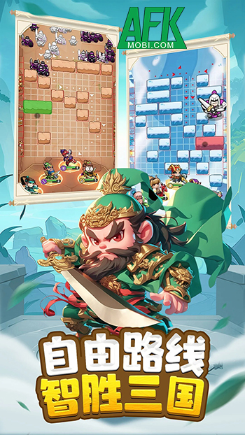 Cute Generals Three Kingdoms Online game phòng thủ đơn giản lấy chủ đề Tam Quốc 1