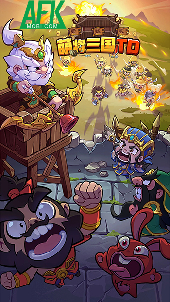 Cùng những vị tướng Tam Quốc ngộ nghĩnh phòng thủ tại game Cute Generals Three Kingdoms TD 0