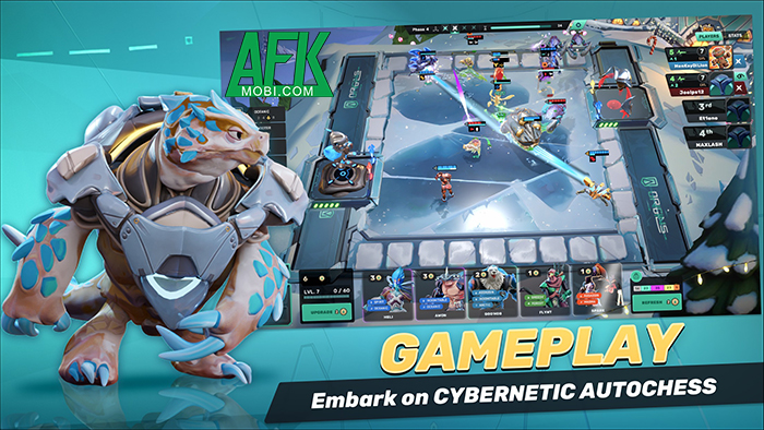 CyberTitans - Auto Chess game chiến thuật cờ tự động đậm chất khoa học viễn tưởng tương lai 1