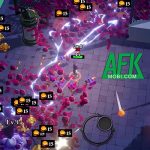 Điều khiển nhân vật của bạn chiến đấu càn quét các bản đồ đầy quái vật tại game Darkest Hero afkmobi darkesthero 1jpg