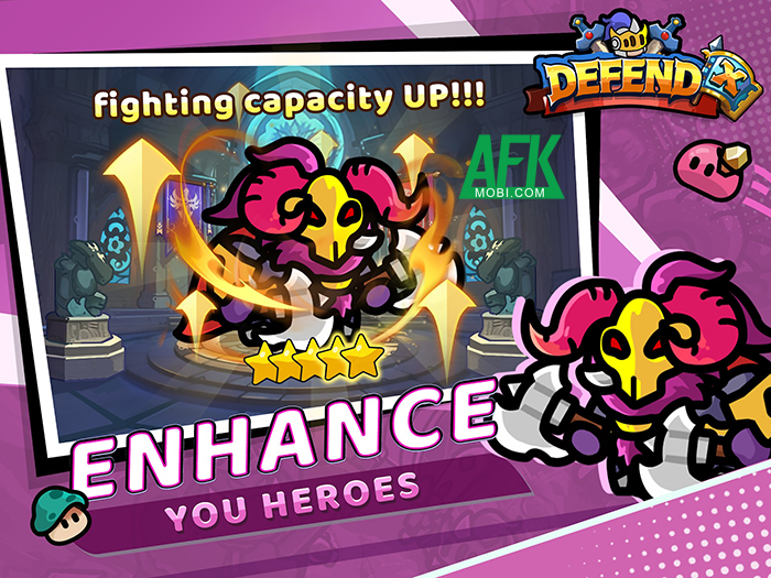 Defend X thử thách bạn xây dựng tổ đội anh hùng phòng thủ trước hàng trăm con quái vật 3