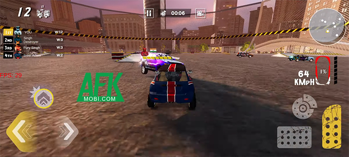 Không ngại việc va chạm trong game đua xe Demolition Derby 5: Crash Race 2 Không ngại việc va chạm trong game đua xe Demolition Derby 5: Crash Race 2