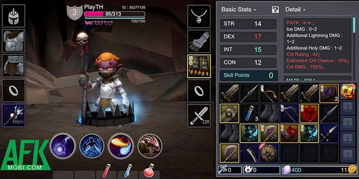 Demonborne game nhập vai chặt chém và loot đồ phong cách Diablo 3