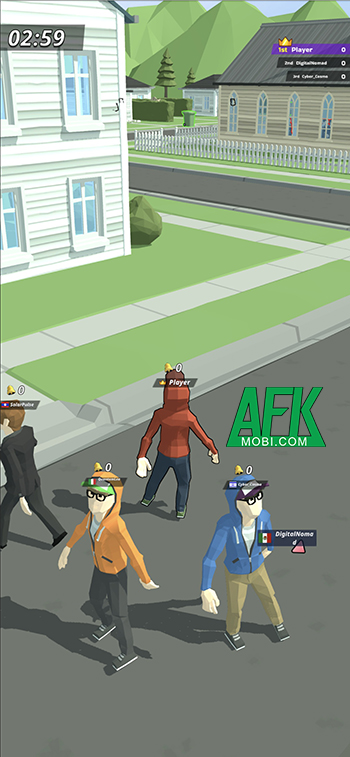 Ding Dong N Gone cho các người chơi giải trí bằng cách quậy phá khắp khu dân cư 0