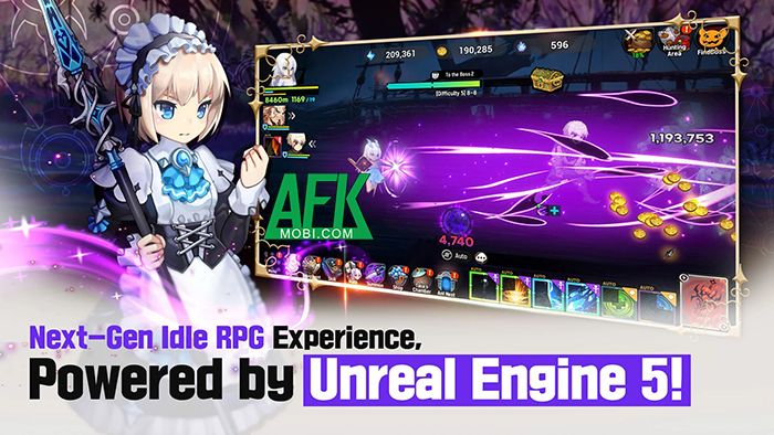 Bắt đầu cuộc hành trình phiêu lưu chiến đấu trong game nhàn rỗi Divine Edge 4