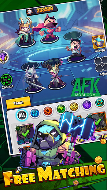 Doggy Fame game đấu tướng rảnh tay với chủ đề đa vũ trụ phim ảnh kết hợp với loài chó 1