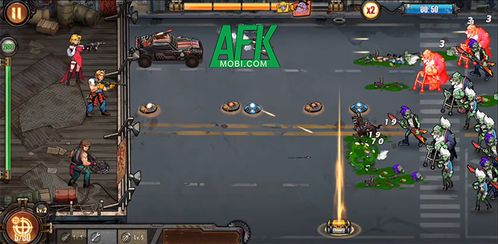 Boom! Zombies game phòng thủ roguelike chủ đề thế giới hậu tận thế zombie 1