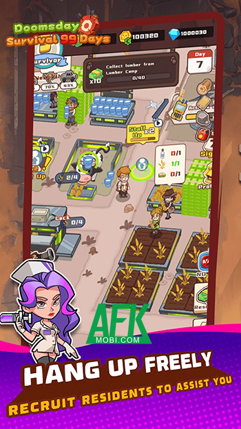 Doomsday Survival 99 Days đưa bạn gầy dựng đồng thời bảo vệ căn cứ trước zombie 0 Doomsday Survival 99 Days đưa bạn gầy dựng đồng thời bảo vệ căn cứ trước zombie 0