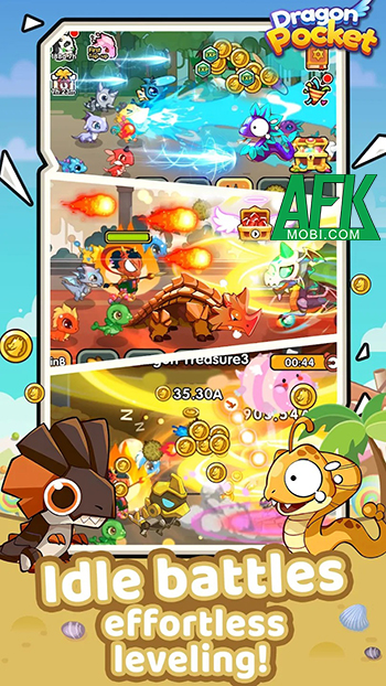 Dragon Pocket game idle mời người chơi tập hợp một đội hình Rồng ngộ nghĩnh 0 Dragon Pocket game idle mời người chơi tập hợp một đội hình Rồng ngộ nghĩnh 0